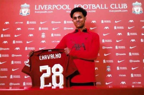 Liverpool Perkenalkan Pemain Keturunan Timor Leste Fabio Carvalho Liverpool Perkenalkan Pemain Keturunan Timor Leste Fabio Carvalho