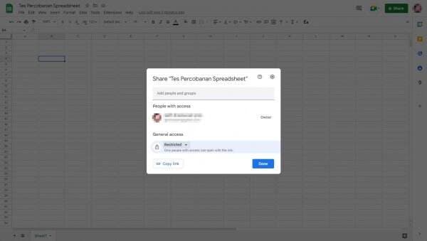 Cara Membuat Spreadsheet di Google Sheets Paling Simpel