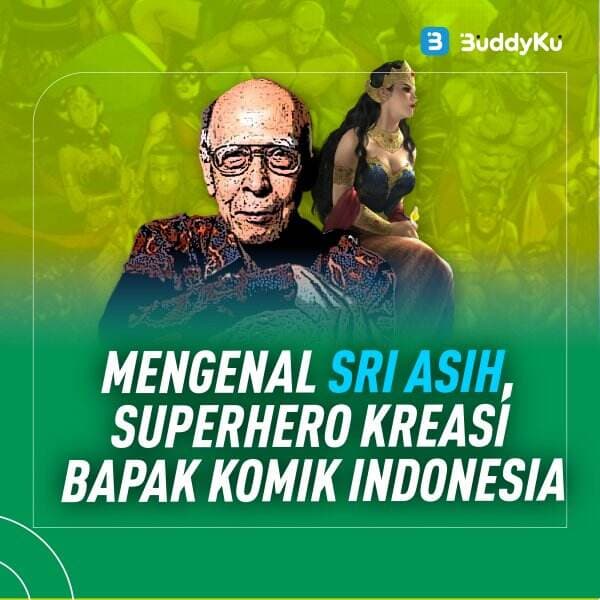 Mengenal Sri Asih, Superhero Kreasi Bapak Komik Indonesia