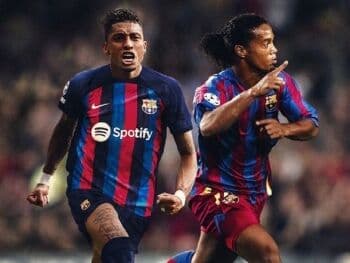 Resmi Gabung Barcelona, Raphinha Terinspirasi Sosok Ronaldinho Resmi Gabung Barcelona, Raphinha Terinspirasi Sosok Ronaldinho
