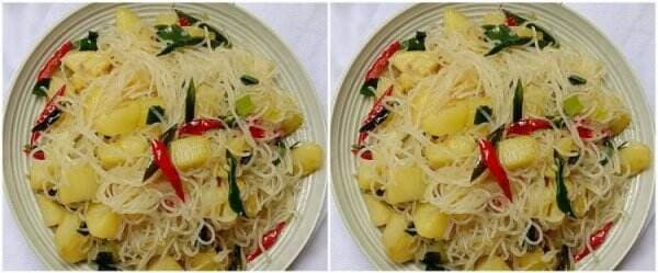 Resep kentang bihun goreng, enak dan mudah dibuat