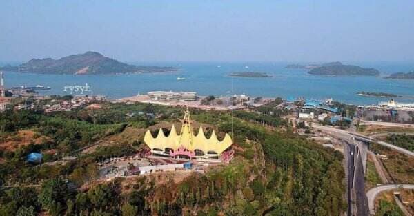 Mengenal Menara Siger di Lampung Selatan, Ikon Titik Nol Pulau Sumatera