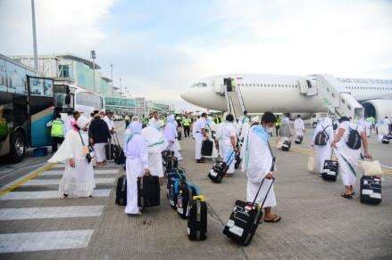413 Jamaah Umrah RI Berangkat dari Bandara Kualanamu 413 Jamaah Umrah RI Berangkat dari Bandara Kualanamu