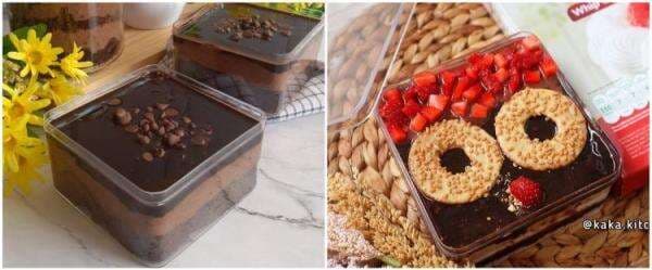 13 Cara membuat dessert box cokelat, enak, legit, dan praktis 13 Cara membuat dessert box cokelat, enak, legit, dan praktis