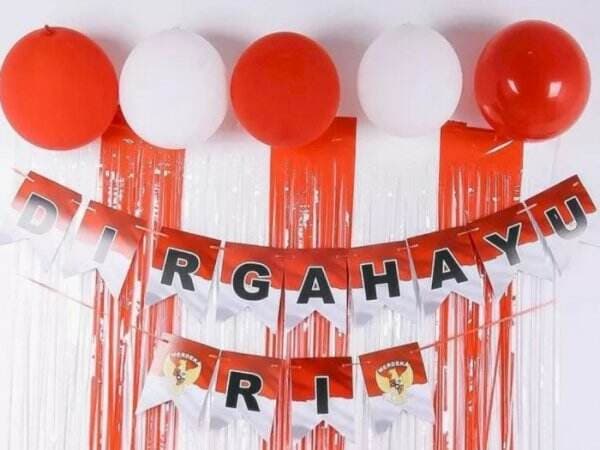 6 Hiasan 17 Agustus Serba Merah Putih untuk Dekorasi HUT RI