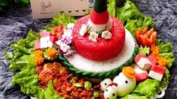 Kreasi Tumpeng Merah Putih untuk Rayakan HUT Ke-77 RI, Intip Resepnya!