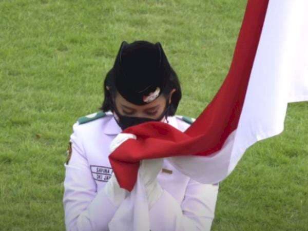 3 Potret Cantik Savina Fasha, Pemimpin Upacara Pengukuhan Paskibraka Nasional 2022 3 Potret Cantik Savina Fasha, Pemimpin Upacara Pengukuhan Paskibraka Nasional 2022