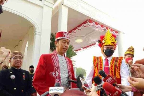 Wow, Presiden Jokowi Kenakan Baju Adat Sulawesi Tenggara saat HUT ke-77 RI