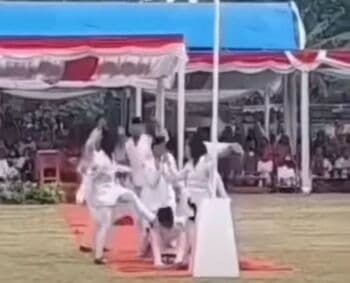 Viral Paskibra Joget Tak Senonoh di Bawah Tiang Bendera, Ini Penjelasan Camat Cabangbungin