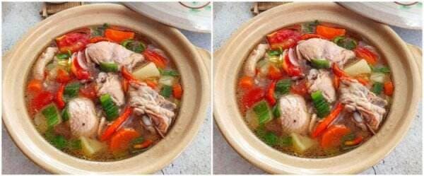 Resep sup ayam ala thai istimewa, enak dan mudah dibuat