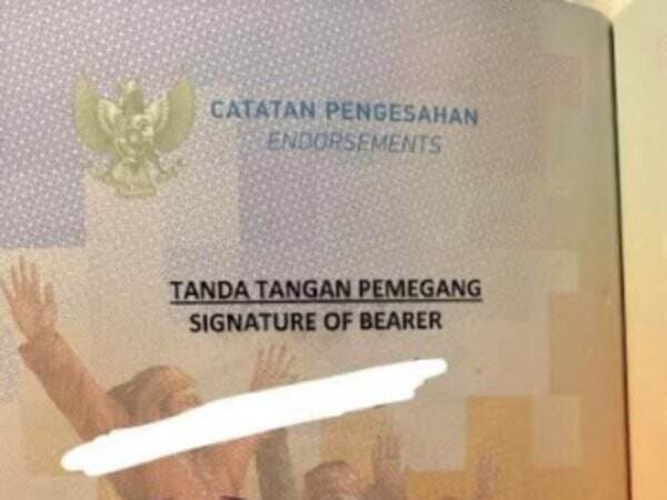 Sebelum Diperbolehkan, Ternyata WNI Alami Ini Gegara Paspor Tanpa Kolom Tanda Tangan