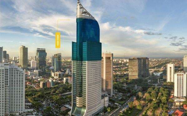 10 Gedung Tertinggi di Indonesia, Nomor 9 Memiliki Tinggi hingga 333,5 Meter