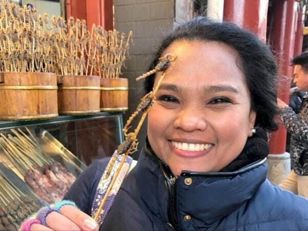 Pengalaman WNI Makan Sate Kalajengking di Beijing, Ternyata Rasanya di Luar Dugaan