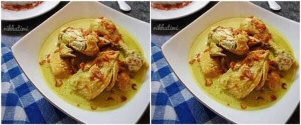 Resep opor ayam kuah kuning, gurih, sedap, dan nikmat