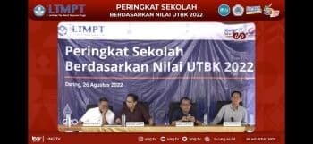 LTMPT Rilis Top 1000 Sekolah Terbaik Berdasarkan Nilai UTBK 2022 LTMPT Rilis Top 1000 Sekolah Terbaik Berdasarkan Nilai UTBK 2022