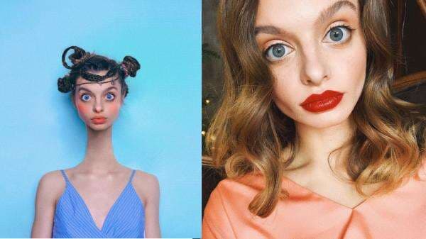 Maria Oz, Model Asal Ukraina yang Punya Mata Paling Besar di Dunia Maria Oz, Model Asal Ukraina yang Punya Mata Paling Besar di Dunia