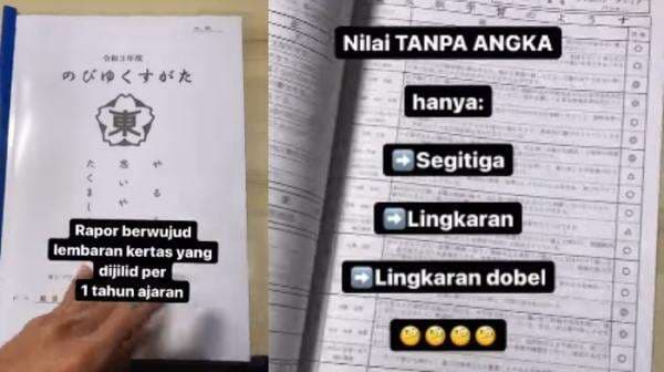 Beginilah Rapor Murid SD Jepang, Tidak Ada Penilaian Angka