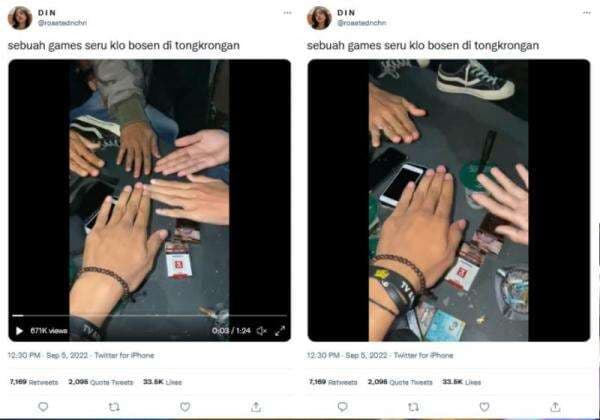 Viral! Permainan Seru Ini Didahului Hompimpa, Bisa Jadi Inspirasi saat Gabut Nongkrong Viral! Permainan Seru Ini Didahului Hompimpa, Bisa Jadi Inspirasi saat Gabut Nongkrong
