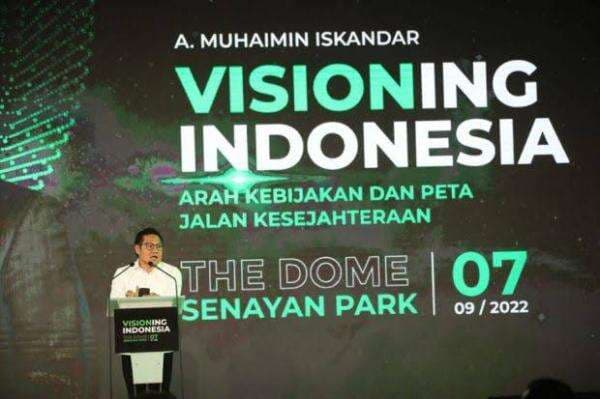 Muhaimin Iskandar Rilis Buku Visioning Indonesia, Arah Kebijakan dan Peta Jalan Kesejahteraan