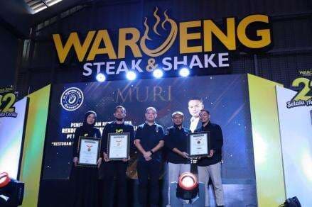 Siapa Pemilik Waroeng Steak and Shake? Restoran yang Raih Rekor MURI Siapa Pemilik Waroeng Steak and Shake? Restoran yang Raih Rekor MURI