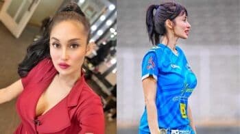 Tak Kalah dari Maria Vania, Intip Tampilan Seksi Karra Syam si Presenter Olahraga