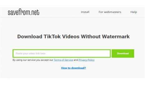 SaveFrom Net: Download Video TikTok tanpa Watermark, Lagu Mp3 Youtube Juga Bisa SaveFrom Net: Download Video TikTok tanpa Watermark, Lagu Mp3 Youtube Juga Bisa