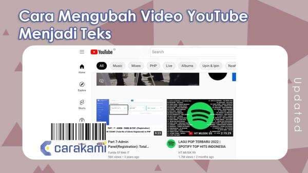 12 Cara Mengubah Video YouTube Menjadi Teks Tercepat 12 Cara Mengubah Video YouTube Menjadi Teks Tercepat
