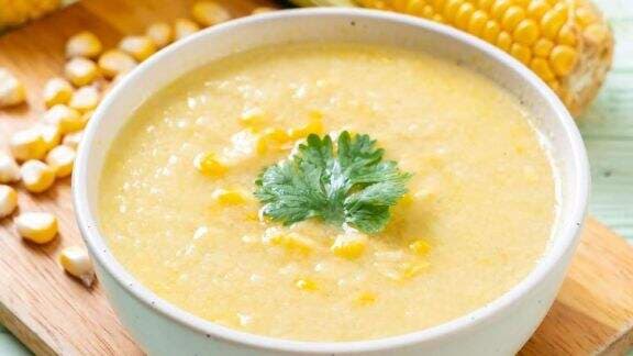 Resep Bubur Jagung yang Simpel, Manis, Gurih Resep Bubur Jagung yang Simpel, Manis, Gurih