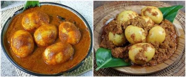 11 Cara membuat rendang telur, gurih dan bumbu rempahnya nendang