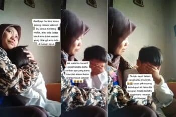 Viral Murid SD Menangis saat Ditanya Alasan Tak Berangkat Sekolah, Netizen: Mengandung Bawang!