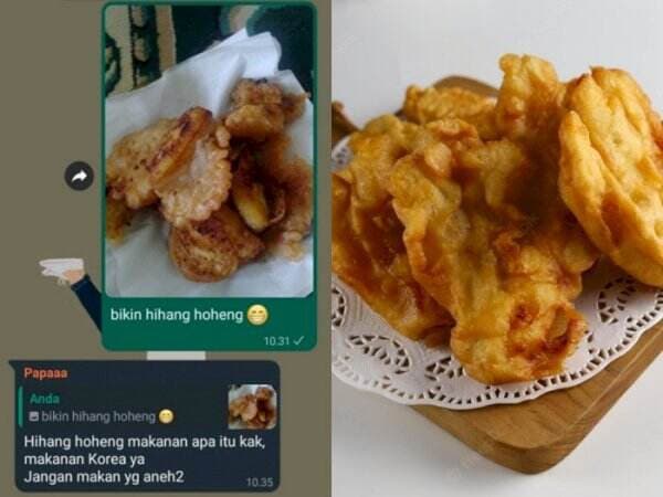 Ngakak! Bapak Ini Sebut Pisang Goreng Makanan Korea, Gegara Sebut Hihang Hoheng