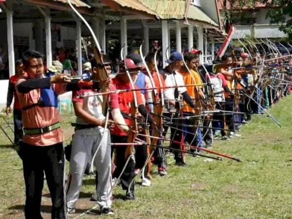 Dari Lapangan Sederhana Ini Lahir Banyak Pemanah Juara, Meski Fasilitas Seadanya