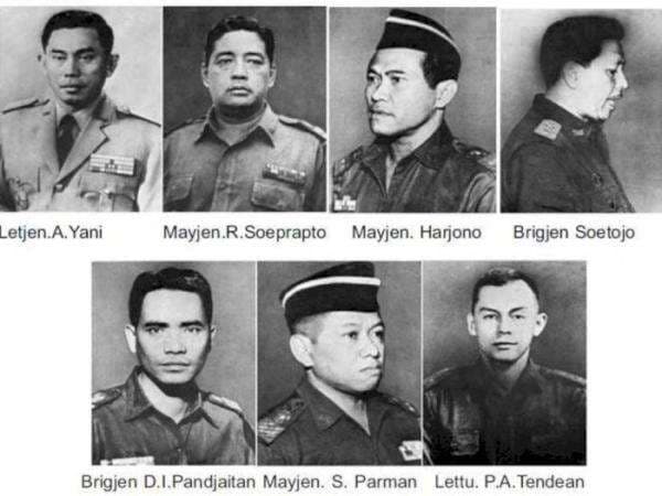 Kisah 7 Pahlawan Revolusi Indonesia yang Menjadi Korban G30S/PKI Kisah 7 Pahlawan Revolusi Indonesia yang Menjadi Korban G30S/PKI