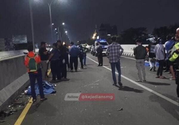 Kecelakaan Adu Banteng, Dua Remaja Meninggal Dunia di Fly Over Bandara Ahmad Yani