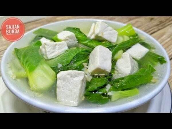 Resep Sayur Kuah Tahu Pakcoy Ini Mudah Dibuat Anak Kos!