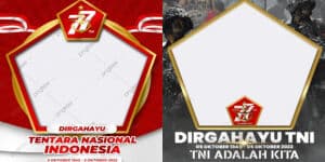 15 Lebih Link Twibbon Bingkai HUT TNI ke-77, Cocok jadi Foto Profil WA dan Facebook