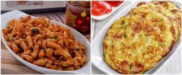 15 Resep olahan makaroni campur telur, lezat dan praktis dibuat