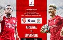 LIVE Update: Arsenal vs Liverpool di Liga Inggris 2022-2023 LIVE Update: Arsenal vs Liverpool di Liga Inggris 2022-2023