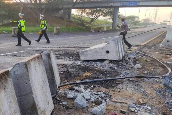 Kecelakaan Bus Pariwisata di Tol Porong, Berikut Kronologinya