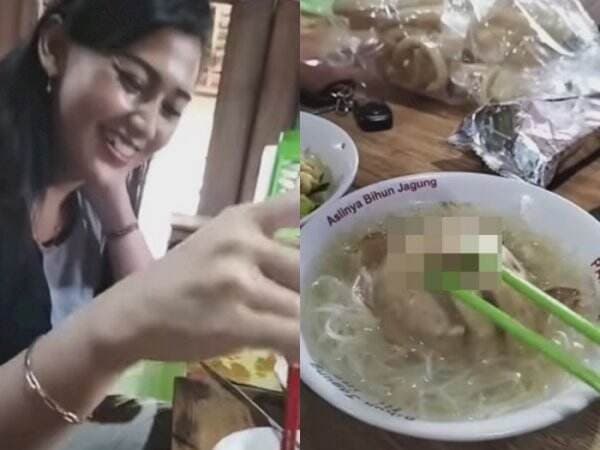 Duh! Bentuk Bakso Ini Bikin Salfok, Pembeli Sampai Malu Mau Menyantapnya