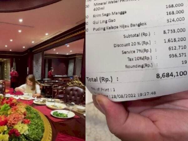 Makan di Restoran Mewah, Wanita Ini Ngaku Habis Rp8,6 Juta, Netizen Auto Adu Nasib Makan di Restoran Mewah, Wanita Ini Ngaku Habis Rp8,6 Juta, Netizen Auto Adu Nasib