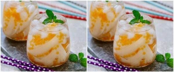 Resep es kelapa muda jelly orange, segar dan mudah dibuat Resep es kelapa muda jelly orange, segar dan mudah dibuat