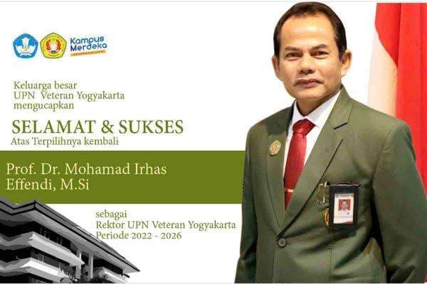 Profil Rektor Baru UPN Veteran Yogyakarta Mohamad Irhas Effendi Profil Rektor Baru UPN Veteran Yogyakarta Mohamad Irhas Effendi