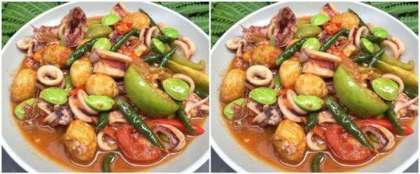 Resep sambal cumi telur puyuh pete, bikin nafsu makan auto meningkat Resep sambal cumi telur puyuh pete, bikin nafsu makan auto meningkat