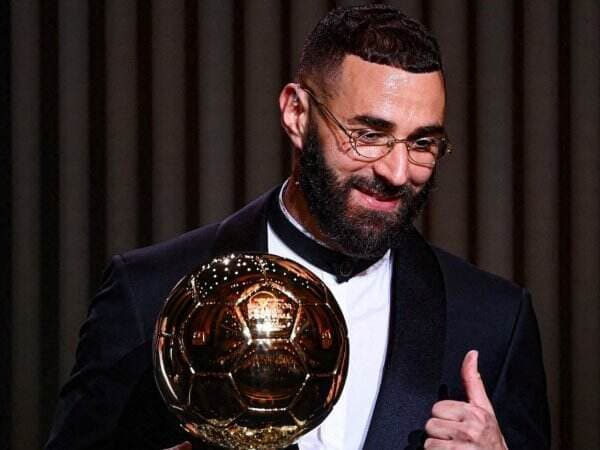 Karim Benzema Raih Ballon d&#39;Or 2022, Real Madrid Ukir Rekor Bursa Transfer