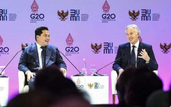 Bertemu Di Bali Tony Blair Puji Erick Bertemu Di Bali Tony Blair Puji Erick