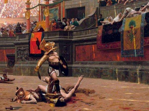 Pertarungan Gladiator Bukti Orang Romawi Tak Takut Mati, Ajal Ditentukan Tangan Sendiri Pertarungan Gladiator Bukti Orang Romawi Tak Takut Mati, Ajal Ditentukan Tangan Sendiri