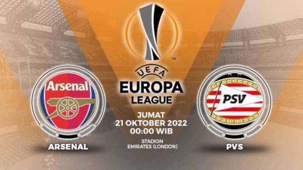Link Live Streaming Liga Europa: Arsenal vs PSV Eindhoven Link Live Streaming Liga Europa: Arsenal vs PSV Eindhoven