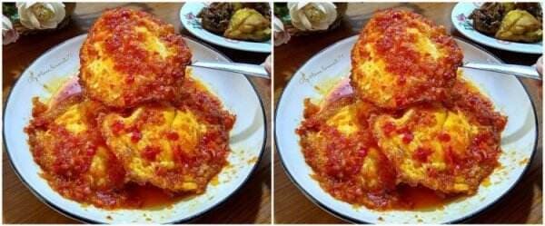 Resep telur ceplok bumbu merah sederhana, cocok buat jadi lauk harian Resep telur ceplok bumbu merah sederhana, cocok buat jadi lauk harian