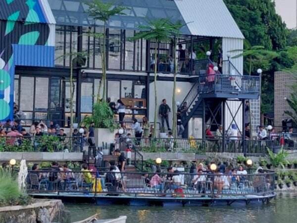 Lagi Viral! Kopi Nakor Daur Baur Senayan Park, Tempat Nongkrong di Jakarta View-nya Danau!